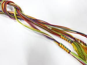 未使用品　正絹　手組帯締め